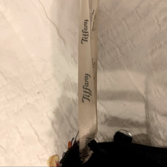 TIFFANY black confetti sequined grad prom dress satin corset back - Picture 12 of 13